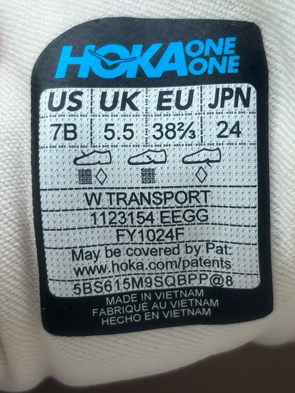 Hoka Transport Eggnog Athletic Running Shoes Hiking Sneakers 1123154 EGG NEW - Picture 7 of 9